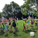 Den dětí - ekologie - bublinkář