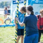 Sportovní stanoviště pro děti na dětském dni