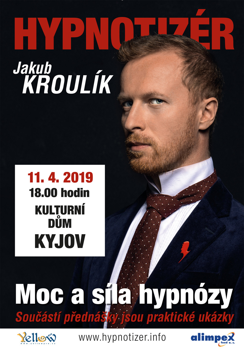 Mentalista a hypnotizér Jakub Kroulík