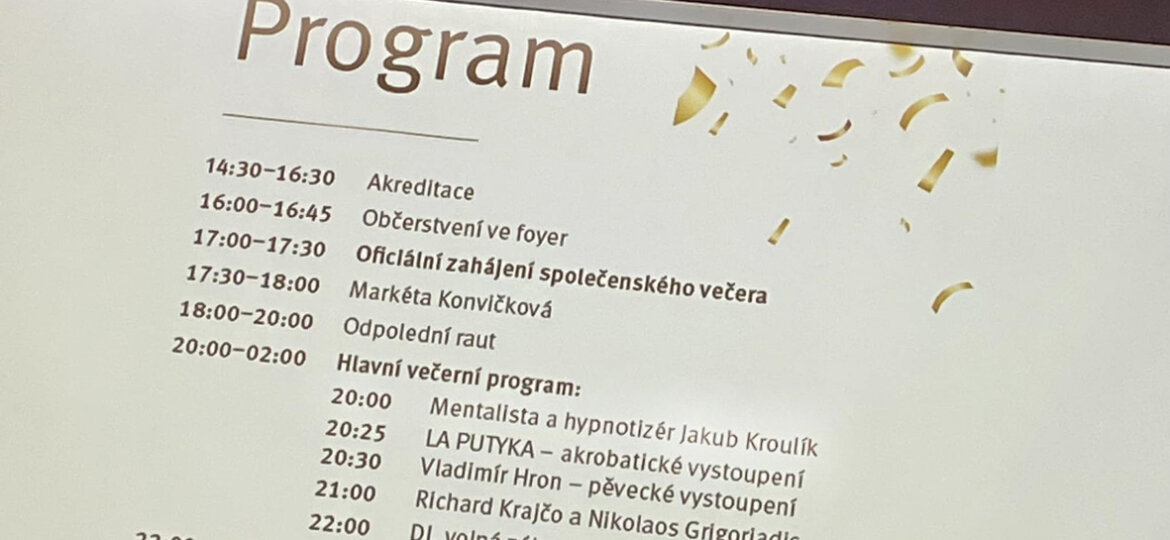 Mentalista a hypnotizér Jakub Kroulík - firemní večírek, Ostrava