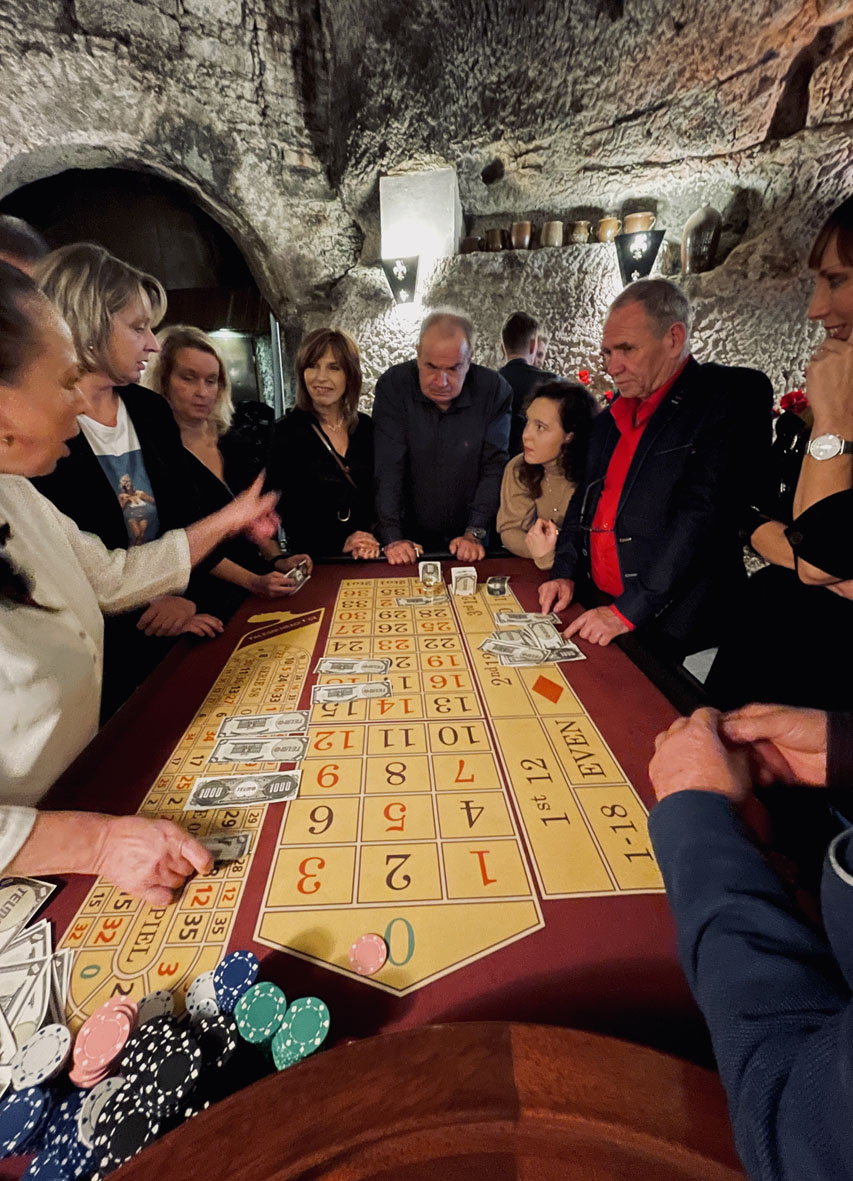 Casino hry a Jakub Kroulík – vánoční večírek