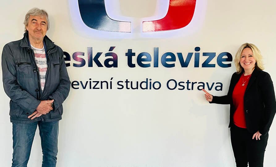 Zpěvák Jiří Štědroň Ostrava Česká televize Dobré ráno 2023