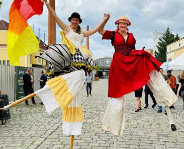 Chůdař chůdaři event Plzeň 3 2025