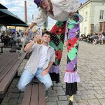 Chůdař chůdaři event Plzeň 6 2025