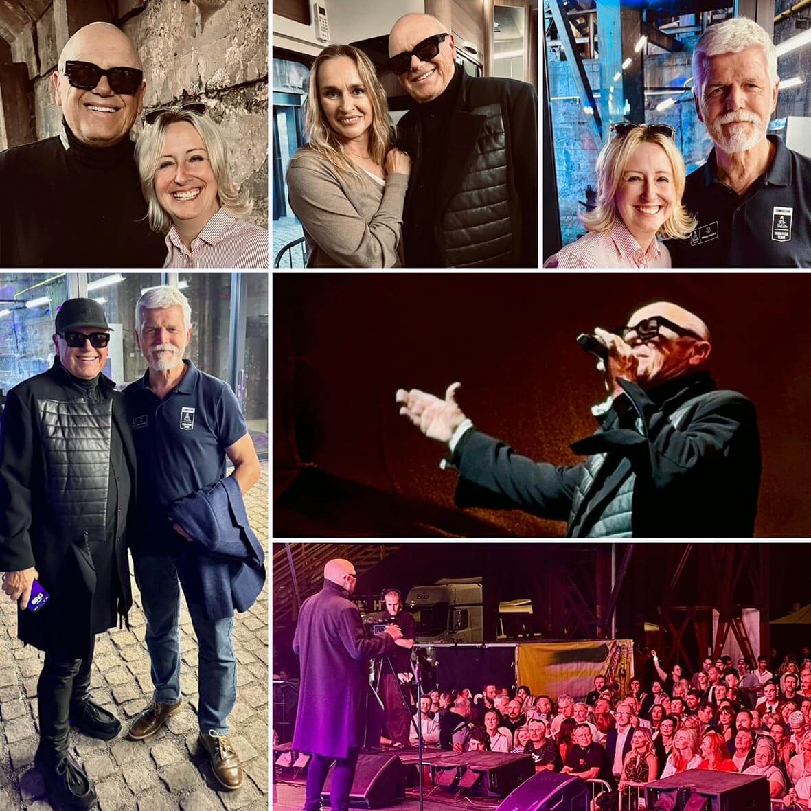 Ostra show a Jiří Korn - Yellow Pro 1 2025 Ostra show a Jiří Korn a prezident Petr Pavel - Yellow Pro 1 2025