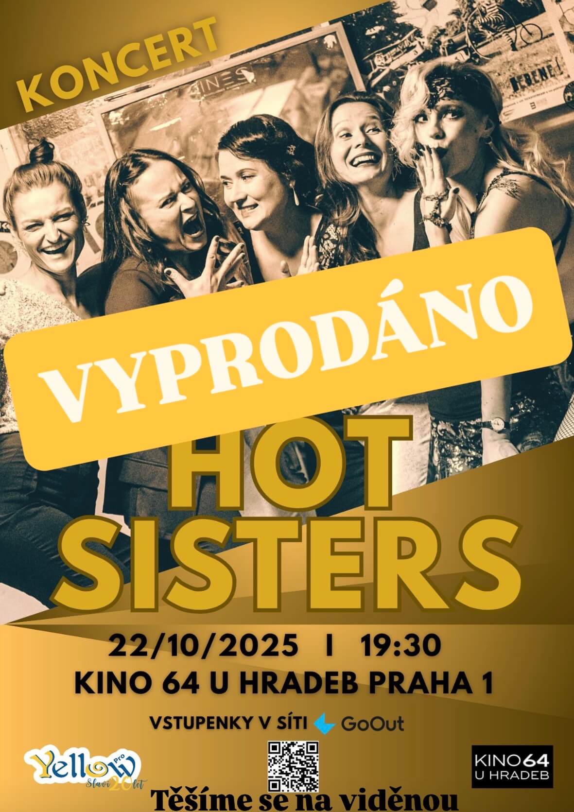 Swing - HOT SISTERS - koncert - Kino 64 U Hradeb 2025 Swing - HOT SISTERS - koncert - Kino 64 U Hradeb 2025