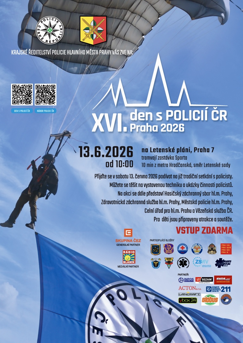 Policie - Den s policií ČR 1 2026