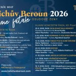 Talichův Beroun 2026 letáček Talichův Beroun 2026 letáček